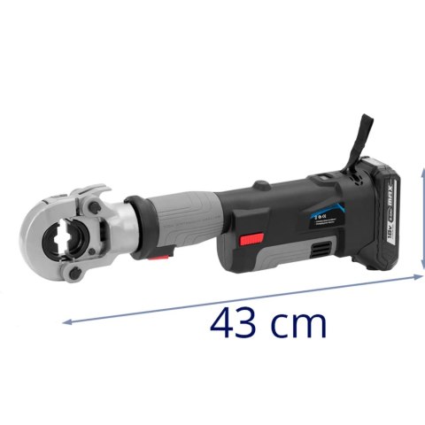 Zaciskarka prasa do kabli akumulatorowa 16-300 mm2 60 kN MSW