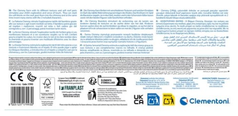 Clemmy Farma Sensoryczna Sorter Piesek Krówka Clementoni 17993 Clementoni