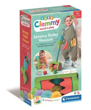 Clemmy Odkurzacz Sensoryczny Miękkie Klocki Sorter Clementoni 17975 Clementoni
