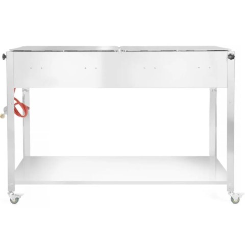 Grill gazowy "Master Quattro" 4 palniki 22kW mobilny - Hendi 154908 Hendi