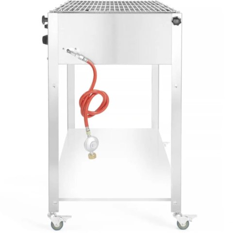 Grill gazowy "Master Quattro" 4 palniki 22kW mobilny - Hendi 154908 Hendi