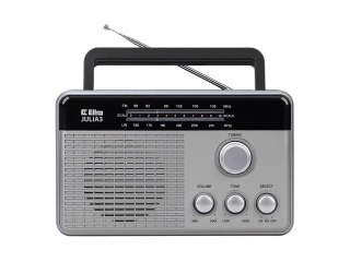 Radio Julia 3 srebrny Eltra