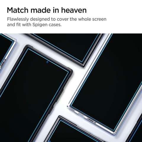 Szkło hartowane na Samsung Galaxy S24 Ultra Glas.tR EZ Fit - 2 szt. SPIGEN