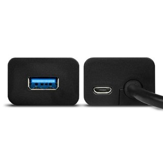 HUE-S2BP Hub 4-portowy USB 3.2 Gen 1 charging hub 1.2m kabel, AC adapter AXAGON