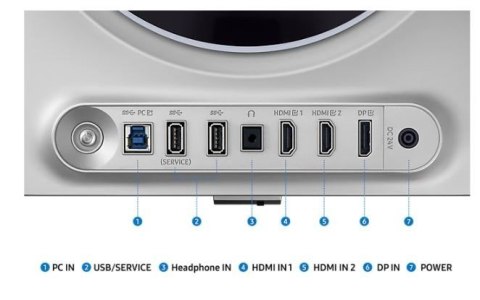 Monitor gamingowy Odyssey G6 27 cali LS27DG600SUXEN Samsung