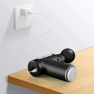 Pistolet do masażu (4 głowice) MASSAGE GUN MT6521 Media-Tech