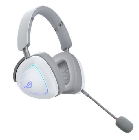 Słuchawki ROG Delta II Wireless 2.4GHz/BT/3.5 Białe Asus