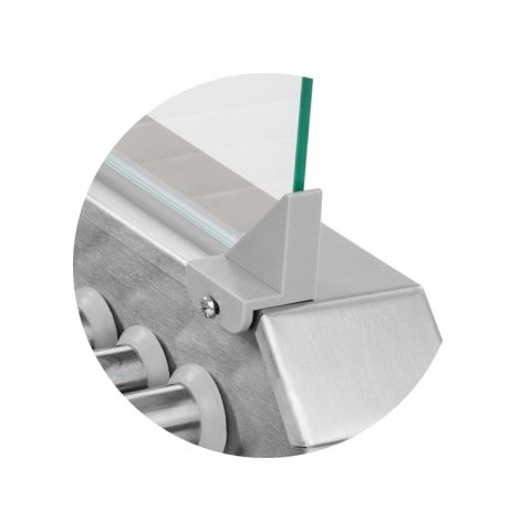 Grill rolkowy z pokrywą roller grill podgrzewacz do parówek 7 rolek Royal Catering