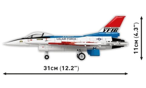 Klocki F-16 FST Flight 375 elementów Cobi Klocki