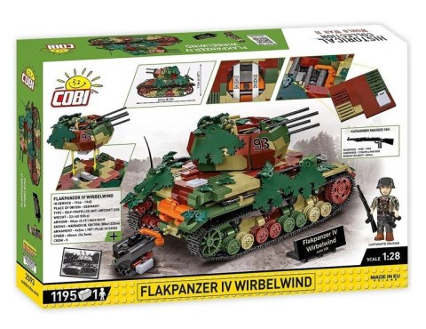 Klocki Flakpanzer IV Wirbelwind 1195 elementów Cobi Klocki