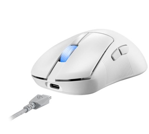 Mysz bezprzewodowa ROG Keris II ACE 42000/WL/BT/RF/USB/White Asus