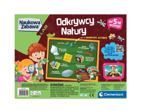 Naukowa Zabawa Odkrywcy Natury Lornetka Przyroda Język Polski Clementoni 50894 Clementoni