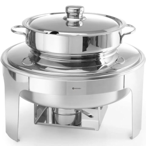 Podgrzewacz na pastę świeczki do zupy stal polerowana 10L Hendi