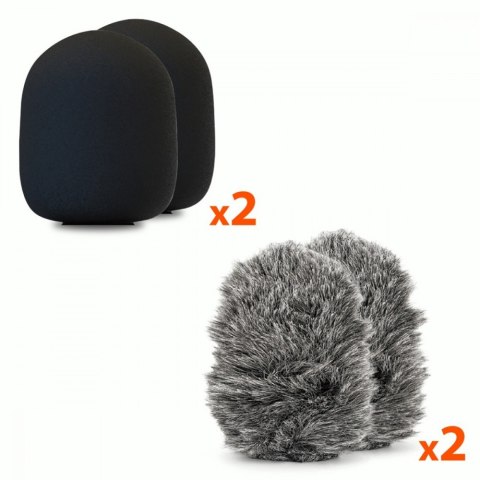 Zestaw mikrofonów krawatowych Micro-Mic Duo MT416 Media-Tech