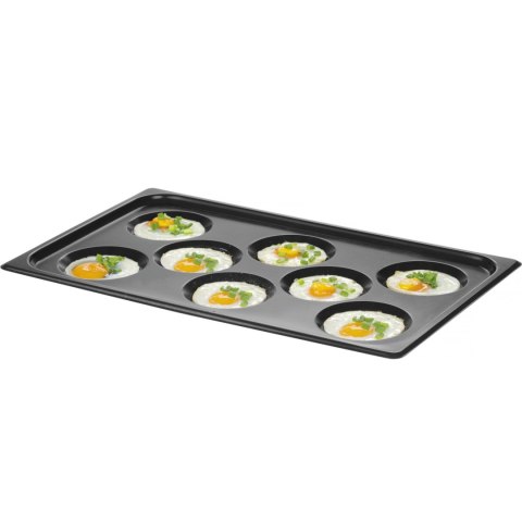 Blacha do 8 jajek sadzonych omletów pancakes Convectomat Eggplate GN 1/1 TEFLON Hendi