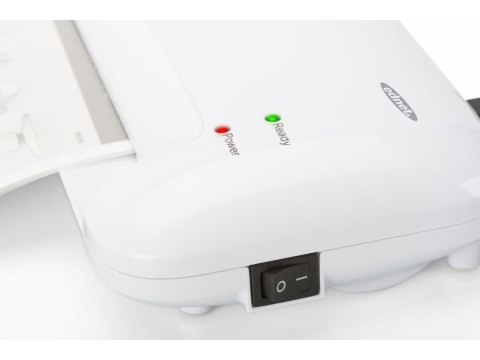 Laminator A4, prędkość: 400mm/min., grubość: 80-125 mikronów, biały EDNET
