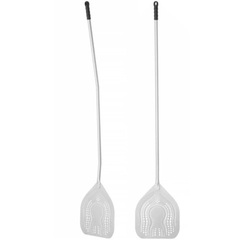 Łopata do pizzy Arena kwadratowa perforowana z wygiętym uchwytem 350 x 1840 mm LILLY CODROIPO