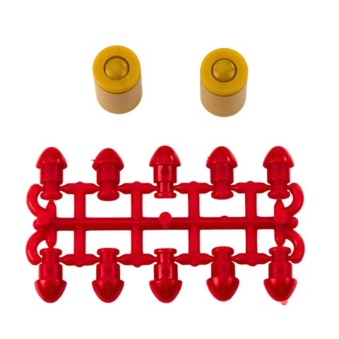 Mini Pistolet Broń Na Naboje I Łuski Czarny 13,5 cm LEAN TOYS