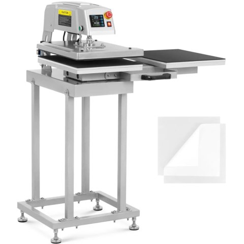 Prasa termotransferowa pneumatyczna podwójna 40 x 50 cm MSW