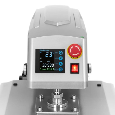 Prasa termotransferowa pneumatyczna podwójna 40 x 50 cm MSW