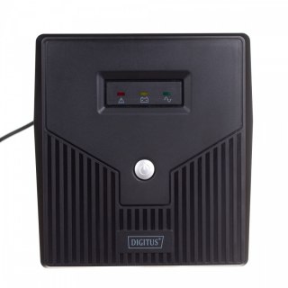 Zasilacz awaryjny UPS Line-Ineractive LED, 1000VA/600W, 2x12V/7Ah, AVR, 4xSCHUKO, USB, RS232, RJ45 Digitus