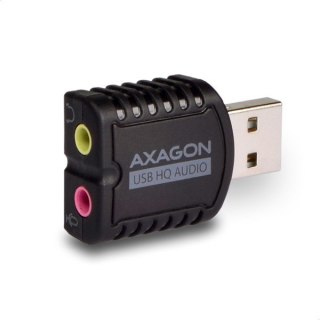 ADA-17 Zewnętrzna karta dzwiękowa, USB 2.0 MINI, 96kHz/24-bit stereo, wejście USB-A AXAGON