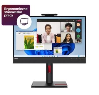 Monitor 23.8 ThinkCentre Tiny-in-One 24 Gen 5 WLED with Webcam 12NAGAT1EU Lenovo