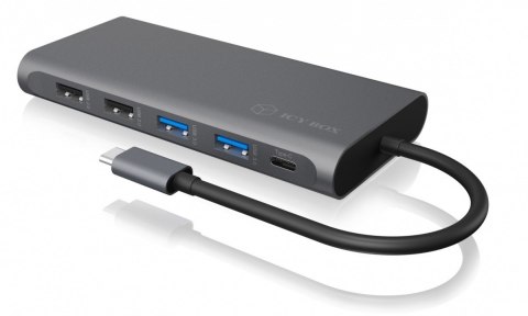 Stacja dokująca IB-DK4050-CPD 12w1 IcyBox