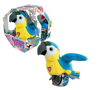 Maskotka interaktywna Happy Yappers Wesołe gadułki - Papuga niebieska Cobi