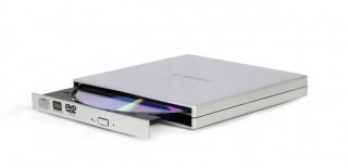 Napęd zewnętrzny DVD na USB DVD-USB-021-SV srebrny Gembird