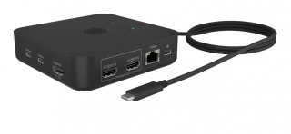 Stacja dokująca IB-DK4090-C 12w1, 3x HDMI,LAN,USB, PD do 100W IcyBox