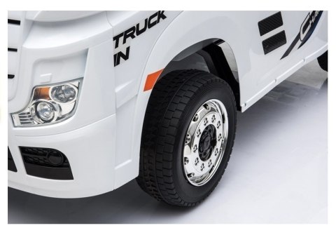 Auto na Akumulator Mercedes Actros Biały LEAN CARS