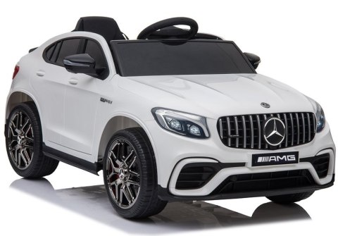 Auto na akumulator Mercedes GLC 63S QLS-5688 Biały 4x4 LEAN CARS