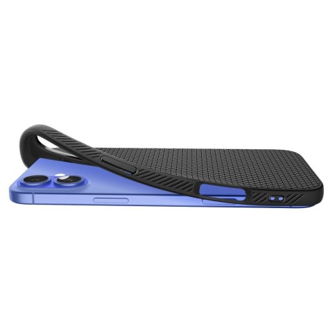 Etui case na iPhone 16 Liquid Air - czarne SPIGEN