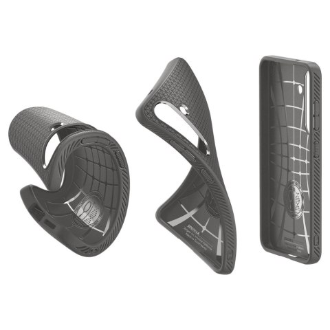 Etui pokrowiec na Samsung Galaxy S25 Liquid Air - szare SPIGEN