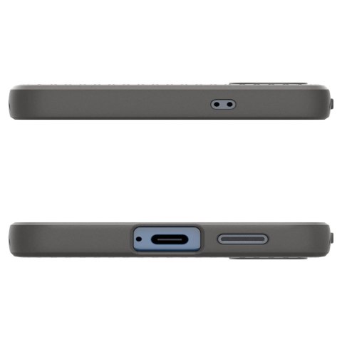 Etui pokrowiec na Samsung Galaxy S25 Liquid Air - szare SPIGEN