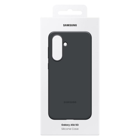 Etui silikonowe Samsung Silicone Case na Samsung Galaxy A56 5G - czarne SAMSUNG