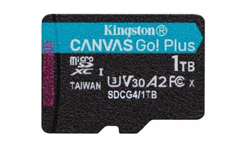Karta microSD 1TB CanvasGo! Plus 200MB/s A2 U3 V30 + adapter Kingston