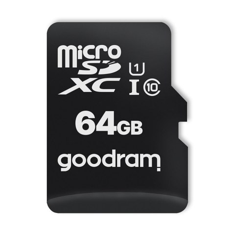 Karta pamięci Microcard 64GB micro SD XC UHS-I class 10 + adapter SD Goodram