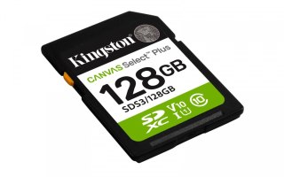 Karta pamięci SD 128GB Canvas Select Plus Gen3 150MB/s Kingston