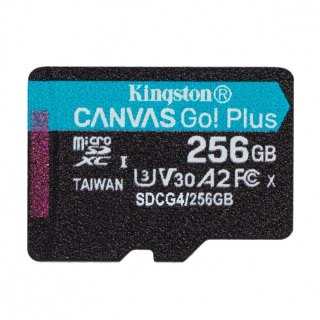Karta pamięci microSD 256GB Canvas Go! Plus 200MB/s A2 U3 V30 Kingston