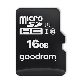 Microcard 16 GB karta pamięci micro SD HC/XC UHS-I adapter SD odczyt do 100mb/s Goodram