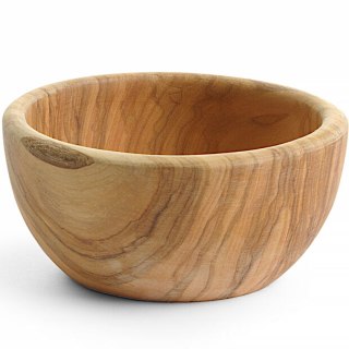 Miska ozdobna do przekąsek z drewna oliwnego okrągła śr. 125 x 60 mm Hendi