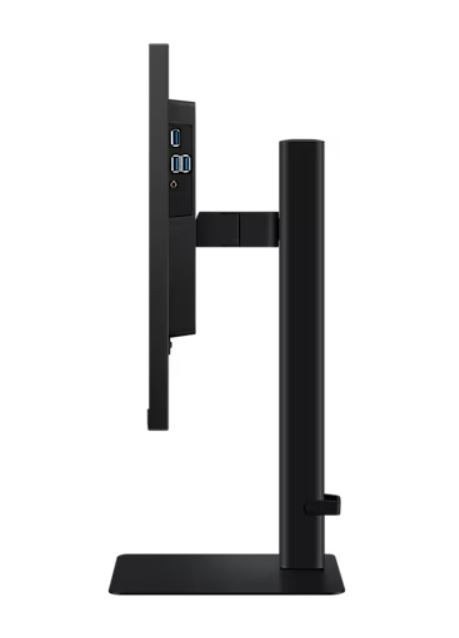 Monitor 24 cale ViewFinity S60D IPS 2560x1440 WQHD 16:9 1xHDMI 1xDP 3xUSB 3.0 5ms PinP/PbyP 100Hz HAS+PIV płaski 3YOn-Site Samsung