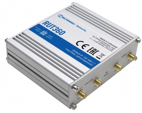 Router RUT360 LTE Cat 6, 3G, WiFi, Ethernet TELTONIKA