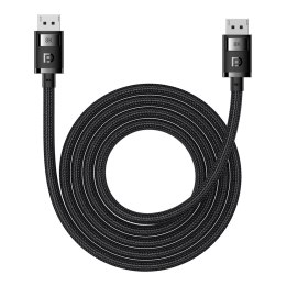 Kabel przewód DisplayPort High Definition Series 8K 60Hz 3m czarny BASEUS