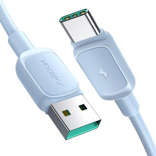 Kabel przewód USB-A - USB-C 3A 1.2m niebieski JOYROOM