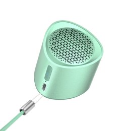 Mały Mini głośnik bezprzewodowy TWS Nimo Bluetooth 5.3 5W zielony Tronsmart