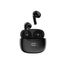 Słuchawki bezprzewodowe Bluetooth 5.1 TWS U15N LED czarne DUDAO