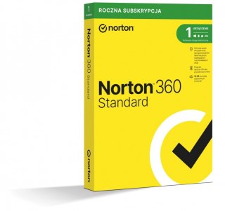 360 Standard 10GB PL 1Użytkownik, 1Urządzenie, 12Miesięcy 21408666 Norton